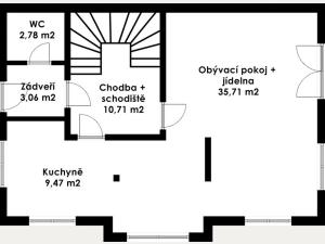 Prodej rodinného domu, Jílové, Jasmínová, 118 m2