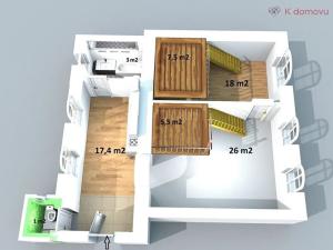 Prodej bytu 2+1, Brno, Hybešova, 79 m2