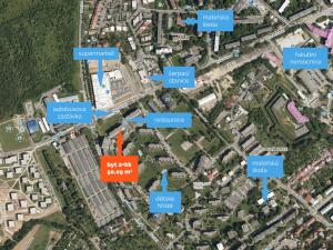 Pronájem bytu 2+kk, Olomouc - Nová Ulice, Na Tabulovém vrchu, 50 m2