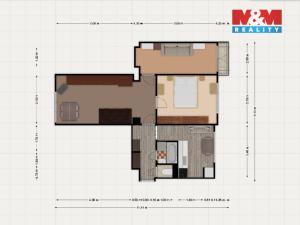 Prodej bytu 3+1, Cheb, Na Hradčanech, 64 m2