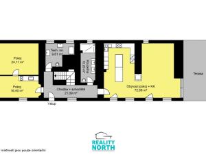 Pronájem rodinného domu, Křešice - Zahořany, 233 m2