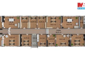 Prodej obchodního prostoru, Příbram - Příbram I, Gen. R. Tesaříka, 511 m2