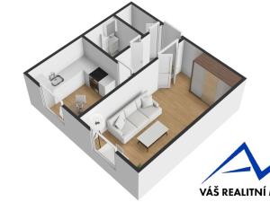 Prodej bytu 1+1, Ostrava, Dětská, 42 m2