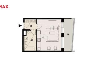 Pronájem bytu 1+kk, Praha - Žižkov, Olgy Havlové, 32 m2