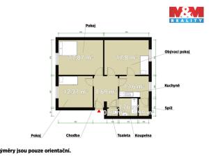 Prodej bytu 3+1, Plzeň, Zelenohorská, 72 m2