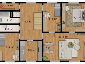 Prodej bytu 4+1, Rudník, 81 m2