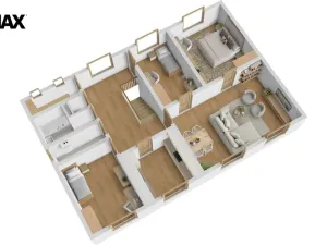 Prodej bytu 4+1, Rudník, 89 m2