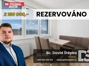 Prodej bytu 1+1, České Velenice, Sídliště na Sadech, 43 m2