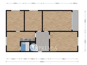 Pronájem bytu 4+1, Litvínov - Horní Litvínov, U Zámeckého parku, 77 m2