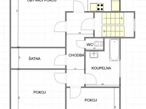 Prodej rodinného domu, Uherský Brod, Rolnická, 190 m2