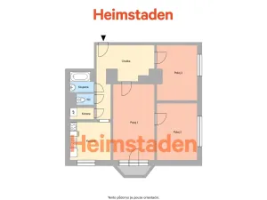 Pronájem bytu 3+1, Havířov - Město, Lípová, 72 m2