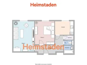 Pronájem bytu 2+1, Havířov - Město, Beethovenova, 56 m2