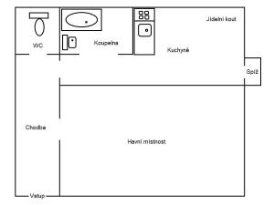 Pronájem bytu 1+1, Praha - Vinohrady, Mánesova, 48 m2