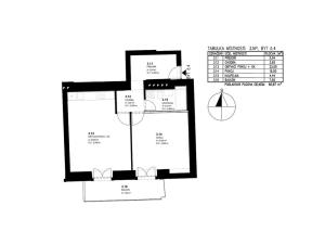 Pronájem bytu 2+kk, Praha - Smíchov, Pivovarská, 53 m2