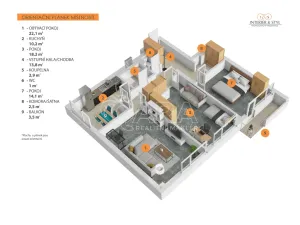 Prodej bytu 3+1, Praha - Braník, Nad strouhou, 85 m2