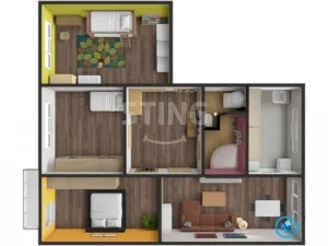 Prodej bytu 4+1, Velké Meziříčí, Bezděkov, 91 m2