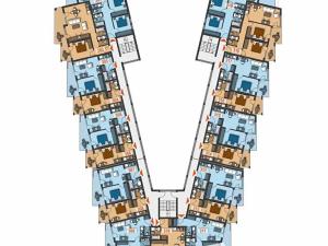 Prodej bytu 2+kk, Sveti Vlas, Bulharsko, 56 m2