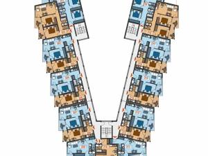 Prodej bytu 1+kk, Sveti Vlas, Bulharsko, 35 m2