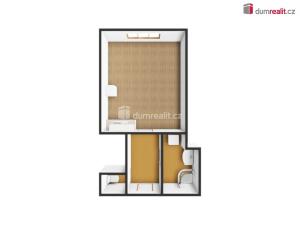 Pronájem bytu 1+kk, Praha - Strašnice, V předpolí, 26 m2