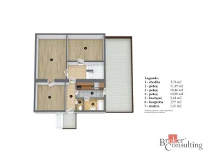 Prodej rodinného domu, Hudlice, Za Skálou, 120 m2