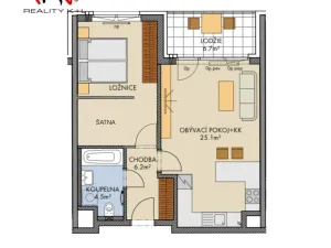 Pronájem bytu 2+kk, Praha, Stočesova, 58 m2