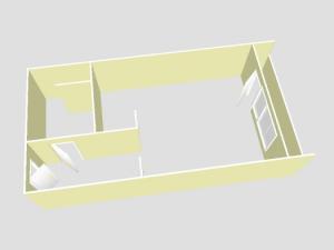 Pronájem bytu 1+kk, Klášterec nad Ohří, Budovatelská, 25 m2