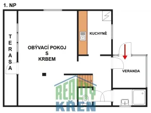 Prodej chaty, Úštěk - Habřina, 70 m2