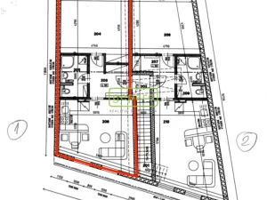 Pronájem bytu 2+kk, Bohuňovice, Loděnická, 57 m2