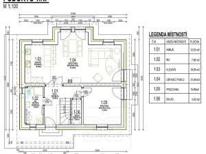 Prodej rodinného domu, Louňovice, V Luhu, 160 m2