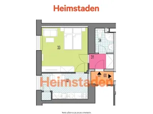 Pronájem bytu 1+1, Havířov - Město, Hlavní třída, 33 m2
