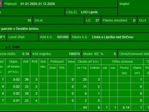 Prodej lesa, Lhota, 6286 m2