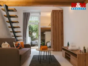 Pronájem bytu 1+kk, Praha, Polská, 32 m2