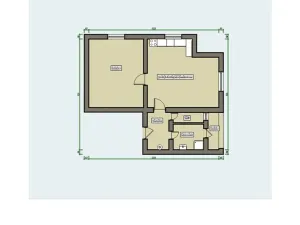 Pronájem bytu 2+kk, Lanškroun, Palackého, 70 m2