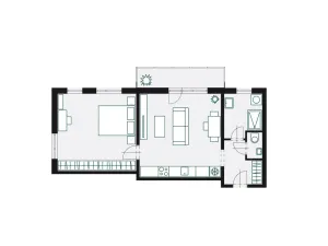 Prodej bytu 2+kk, Ostrava - Poruba, Mongolská, 57 m2