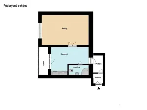 Pronájem bytu 2+kk, Brno, Kounicova, 49 m2