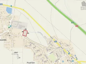 Prodej pozemku, Kozomín, 1880 m2