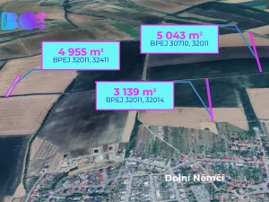 Prodej pole, Dolní Němčí, 16693 m2