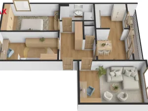 Prodej bytu 3+1, Pardubice - Ohrazenice, Marie Majerové, 74 m2