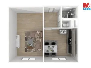 Prodej bytu 1+1, Praha, Na domovině, 38 m2