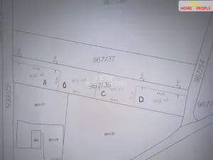 Prodej komerčního pozemku, Vlachovo Březí, Pražská, 1002 m2