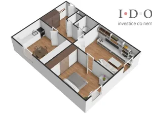 Prodej bytu 2+1, Ostrava, Gustava Klimenta, 55 m2