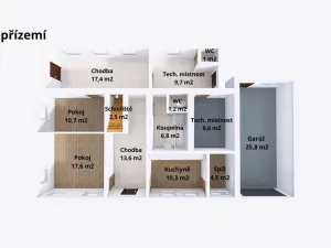 Prodej ubytování, Loučná nad Desnou - Filipová, 210 m2