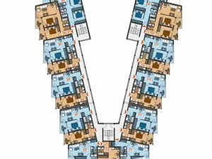 Prodej bytu 1+kk, Sveti Vlas, Bulharsko, 35 m2