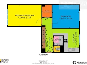 Pronájem bytu 2+1, Praha, Vrútecká, 53 m2