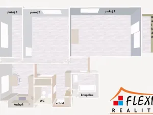 Pronájem bytu 3+1, Ostrava - Michálkovice, Kasalického, 77 m2