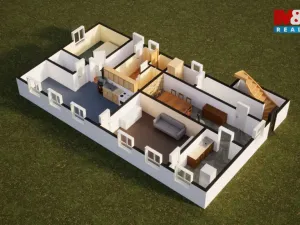 Prodej činžovního domu, Velemín, 264 m2