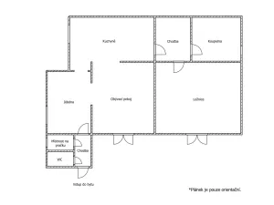 Pronájem bytu 2+1, Říčany - Radošovice, Sokolovská, 71 m2