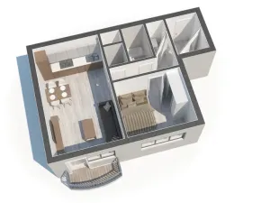 Prodej bytu 2+kk, České Budějovice - České Budějovice 2, Otavská, 45 m2