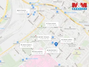 Pronájem bytu 1+1, Chomutov, Čechova, 34 m2