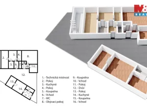 Prodej rodinného domu, Kladno - Kročehlavy, Štítného, 121 m2